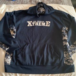 EUC Mens Large Badger Hoodie LA Xtreme Baseball